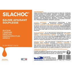 Notice SILACHOC® Gel contre-coup – 200 ml – Labo Santé Silice