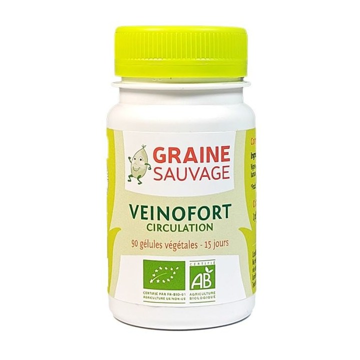 Veinofort bio – Jambes légères & circulation | 90 gélules