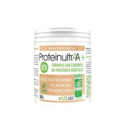 ProteinultrAA+ Bio – Protéines végétales bio | LT Labo 300 g