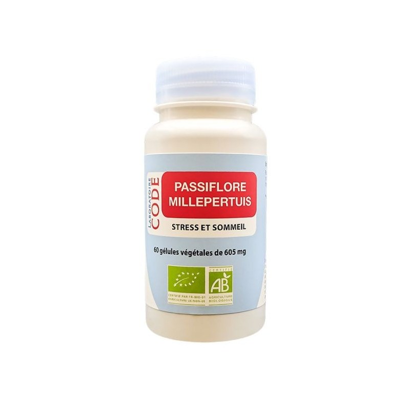 Passiflore Millepertuis Bio – Relaxation & Sommeil Naturel | Laboratoire Code
