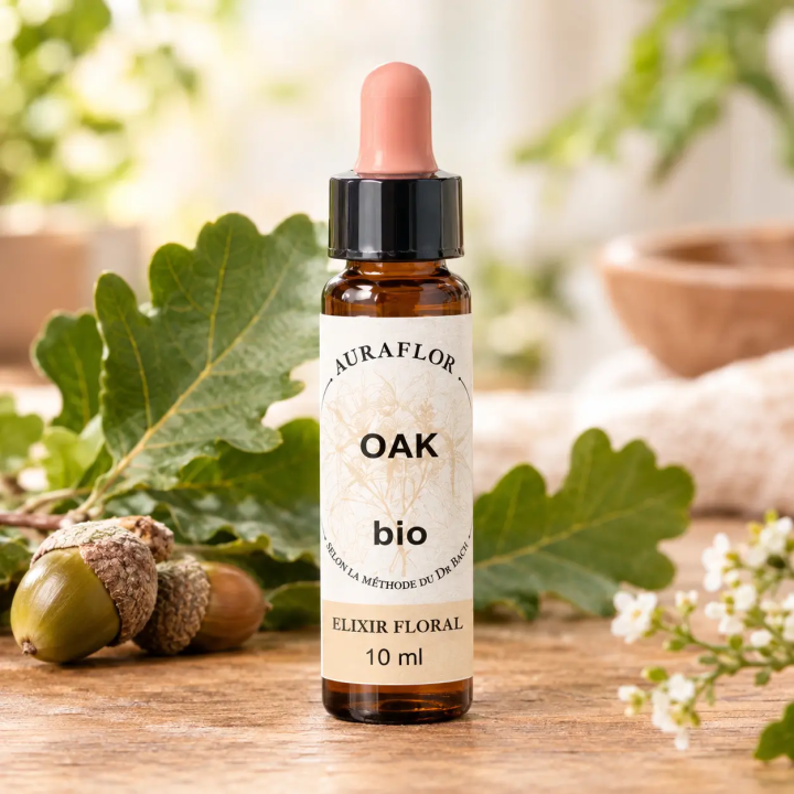 Élixir floral Oak en pleine nature