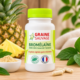 Complément Bromélaïne avec ananas